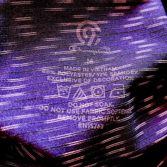 C9 Champion Purple Heathered Capri workout running rights leggings Size MEDIUM - Picture 7 of 8